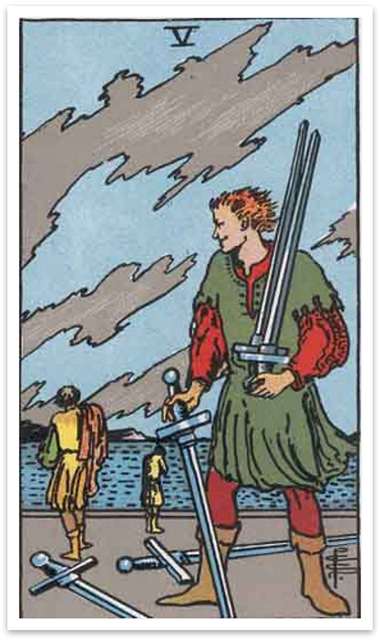 Five of Swords tarot card