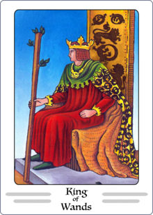 King of Wands tarot card